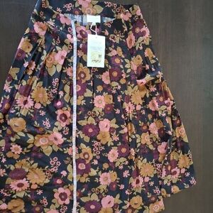Sezane Alicia Skirt in GardenFloral NWT